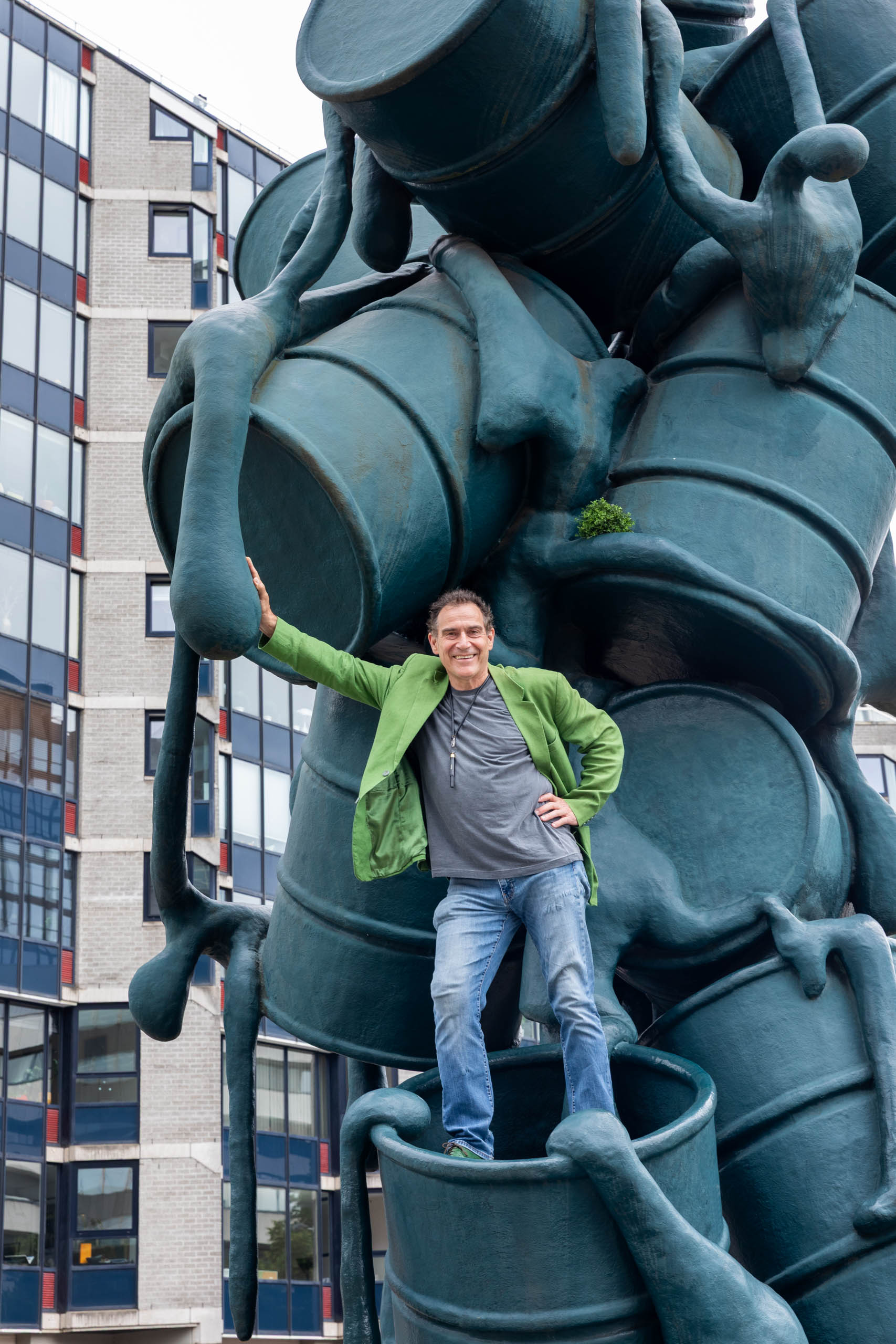 Kunst op straat / RotterdamSigneersessie wandelboekje door Joep van ...